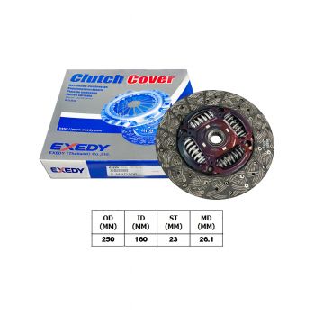 EXEDY จานคลัทช์ MITSUBISHI TRITON 2.5L ยกสูง (4D56-HP) ดีเซล ขนาด 10 นิ้ว (1แผ่น) (S-MBD108) 