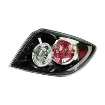 ของแท้ ไฟท้าย MAZDA3 ปี 06-10 5D 1.6 BD ขวา (BR5S-51-170D) เบ้าดำฝาขาว-ฝาขาวในแดงขอบฝาชุบ [04935186]
