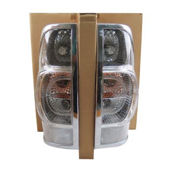 FITT ไฟท้าย DMAX ปี 07-10 CAB โดนัทสีขาว (04-5031CP) ไฟแต่งเลนส์ใส [09004009]