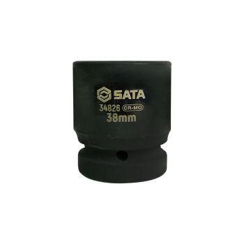 SATA ลูกบ๊อกซ์ลมสั้น 1" 38 (6P) (1ลูก) (34826-510000983) 