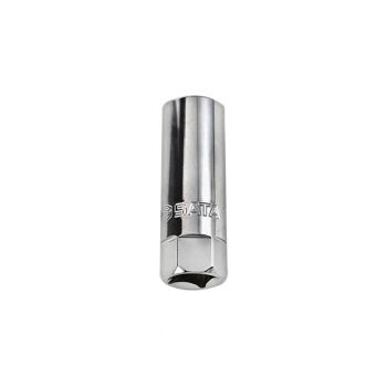 SATA บ๊อกซ์ขันหัวเทียน 1/2" x 16MM x 6P แกนยาง (1ลูก) (13915-510000871) 