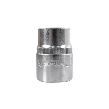 SATA ลูกบ๊อกซ์สั้นขาว 3/4 22 (12P) (1ลูก) (16604-510001295) 