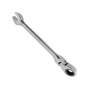SATA กุญแจแหวนข้างปากตาย เบอร์ 10 แบบฟรีสปีด 2 ทาง X-BEAM (1ตัว) (46303-510001012 ด้ามบิด) 