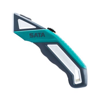 SATA มีดคัทเตอร์ ใหญ่ งานหนัก (1อัน) (93485-510001483 + ใบมีด 5 ใบ) 