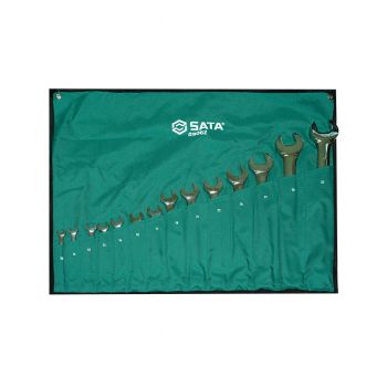 SATA กุญแจแหวนข้างปากตายชุด 10-32 มี 14 ตัว (1ชุด) (09062-510001080) 