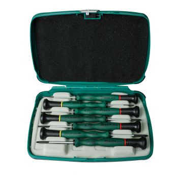SATA ไขควงซ่อมนาฬิกา 7 ตัว หัว SL/PH (1ชุด) (09314-510001444) 