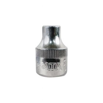 SATA ลูกบ๊อกซ์สั้นขาว 3/8" 6 (6P) (1ลูก) (12301-510001260) 