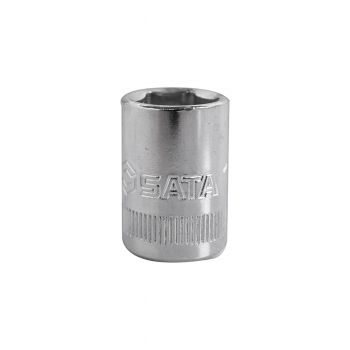 SATA ลูกบ๊อกซ์สั้นขาว 3/8" 12 (6P) (1ลูก) (12307-510001266) 