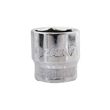 SATA ลูกบ๊อกซ์สั้นขาว 3/8" 21 (6P) (1ลูก) (12316-510001275) 