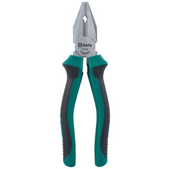 SATA คีมปากจิ้งจก 7" ด้ามเขียว (1ตัว) (70302A-510000958) 