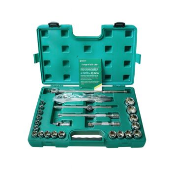 SATA ลูกบ๊อกซ์ชุด 1/2 มี 25 ตัว (1ชุด) (09061-510001077) 