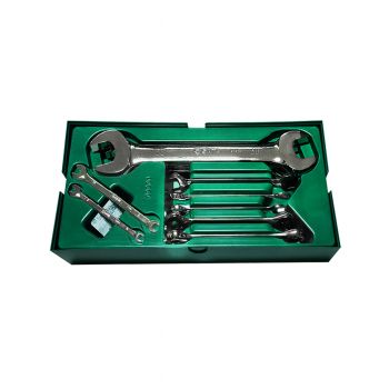 SATA กุญแจแหวนชุด 6-32 มี 10 ตัว (1ชุด) (09904-510001347) 