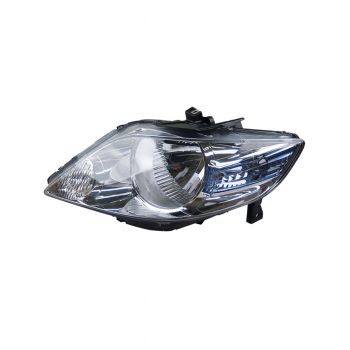 ของแท้ ไฟหน้า CITY ปี 06-08 ZX ซ้าย ไม่มีหลอด (33151-SEL-T62) สีน้ำตาล มุมมีแถบฟ้า [25040593]