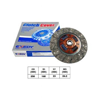 EXEDY จานคลัทช์ FORD RANGER / MAZDA FIGHTER 2.5L (WLT) TURBO ขนาด 10 นิ้ว (1แผ่น) (S-MZD040S) 