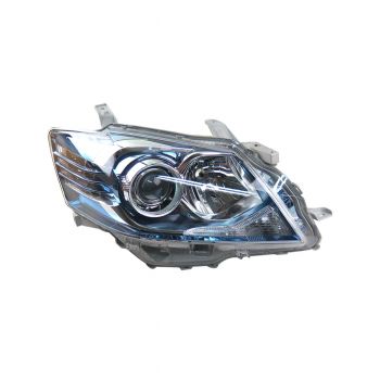ของแท้ ไฟหน้า CAMRY ปี 09 HYBRID ขวา เลนส์ฟ้าไม่มีหลอด (81145-06601) [25601411]