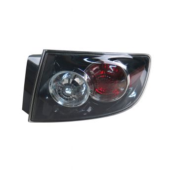 ของแท้ ไฟท้าย MAZDA3 ปี 06-10 4D 1.6 BD ขวาไม่ + หลอด (BR5H-51-170C) เบ้าดำ [46823922]