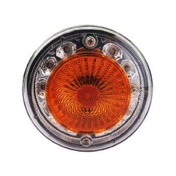 KK ไฟท้าย ปาตาเน่ LED สีน้ำเงินฝาเหลือง [48039413]
