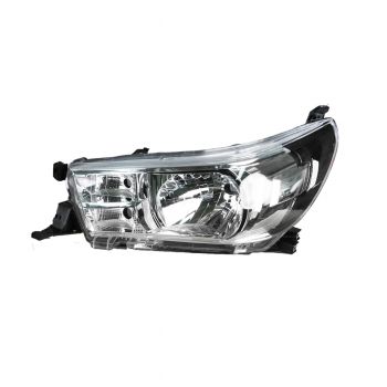 PSG ไฟหน้า REVO ปี 15 ซ้าย ไม่มีหลอด (10-90100L) มุมไฟมีตรา"HILUX" มีมอเตอร์ [48239066]