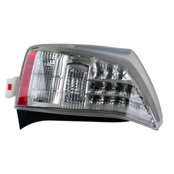 ของแท้ ไฟท้าย PRIUS ปี 10 ซ้ายไม่ + หลอด (81561-47122) ขาวล้วน/ทับทิมแดงอยู่ล่าง [48552820]