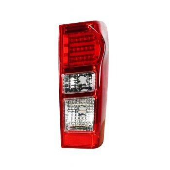 PSG ไฟท้าย DMAX ปี 12 CAB ซ้าย ใสไม่ + หลอด (04-55300L) รุ่นCAB DMAX ปี 11 ฝาแดง LEDตรง [48593403]