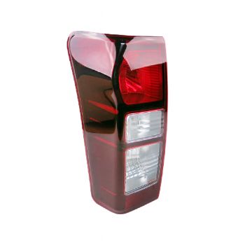 PSG ไฟท้าย DMAX ปี 12 ไม่CAB ซ้าย ทึบไม่หลอด (04-55200L02) ไม่แค๊ป DMAX ปี 11 ฝาดำ + พลาสติกยึด [48595414]