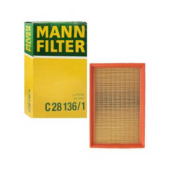 MANN กรองอากาศ BENZ MB100-180 แบบเหลี่ยม (C28136/1)
