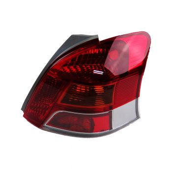 ของแท้ ไฟท้าย YARIS ปี 09 ขวาไม่ + หลอด (81551-0D270) เหลือง/แดงขอบขาว [49953695]