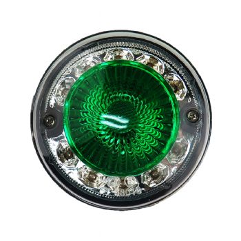 KK ไฟท้าย ปาตาเน่ LED สีเหลืองฝาเขียว [50940332]