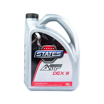 STATES น้ำมันเกียร์ ATF DEXRONIII 5 ลิตร