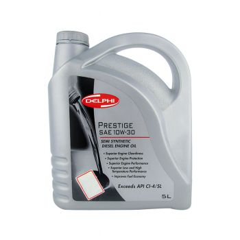 DELPHI น้ำมันเครื่อง DEL PRESTIGE 10W30 5 ลิตร
