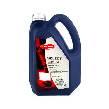 DELPHI น้ำมันเครื่อง SELECT 20W50 4 ลิตร