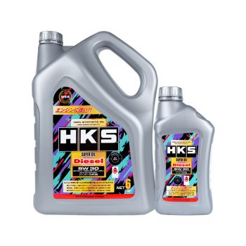 HKS น้ำมันเครื่อง SUPER OIL DIESEL 5W30 CK4 6 ลิตร + 1 ลิตร