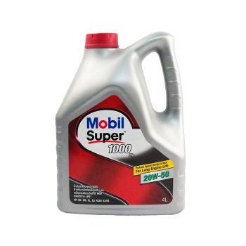 MOBIL น้ำมันเครื่อง SUPER1000 20W50 4 + 1 ลิตร