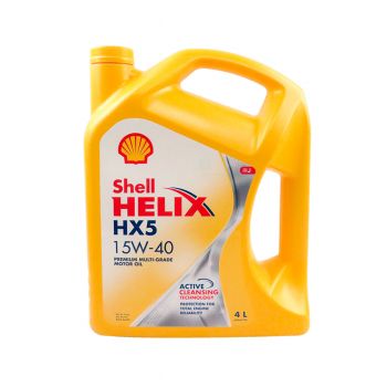 SHELL น้ำมันเครื่อง HELIX HX5 15W40 4 ลิตร
