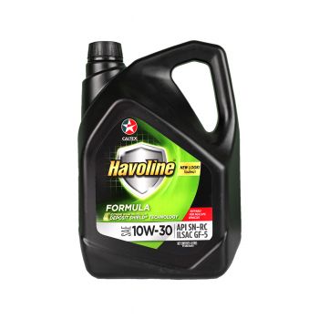 CALTEX น้ำมันเครื่อง HAVOLINE FORMULA 10W30 4 ลิตร