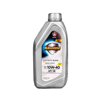 CALTEX น้ำมันเครื่อง HAVOLINE SYNBLEND 10W40 1 ลิตร
