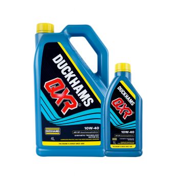 DUCKHAMS น้ำมันเครื่อง QXR 10W40 4 ลิตร + 1 ลิตร
