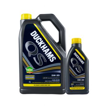 DUCKHAMS น้ำมันเครื่อง QS FULL SYN 5W30 4 ลิตร + 1 ลิตร