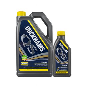 DUCKHAMS น้ำมันเครื่อง QS FULL SYN 5W40 4 ลิตร + 1 ลิตร