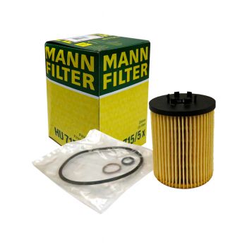 MANN กรองเครื่อง BMW (E60) กระดาษ (HU715/5X)