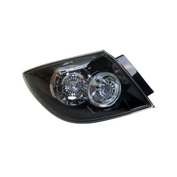 ของแท้ ไฟท้าย MAZDA3 ปี 06-10 5D 2.0 BD ซ้าย LED (BP4S-51-180E) BP4S-51-160E ฝาขาวขอบชุบ [64002118]