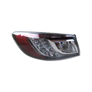 ของแท้ ไฟท้าย MAZDA3 ปี 12 4D 2.0 BD ซ้ายไม่ + หลอด (BBP3-51-160G) LED โค้งขาวมาก BBP3-51-160F [64046570]