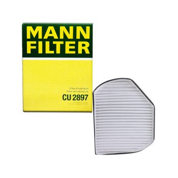 MANN ไส้กรองอากาศแอร์ BENZ (W202) (CU2897)