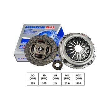 EXEDY หวีคลัทช์ ISUZU ชุด KIT-SET D-MAX RT-50 3.0L (4JJ) ขนาด 11 นิ้ว (1ชุด) (S-ISKT005) 