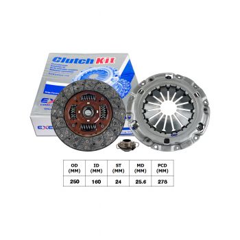 EXEDY หวีคลัทช์ ISUZU D-MAX 2.5L-3.0L (4JH, 4JJ, 4JK) Silent Type ขนาด 10 นิ้ว (1ชุด) (S-ISKT004) 