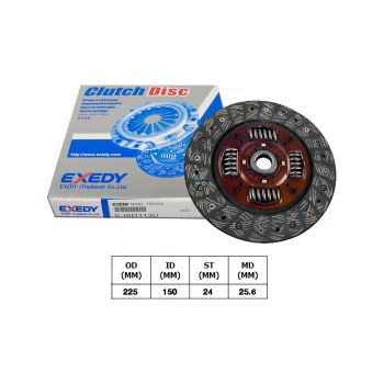 EXEDY จานคลัทช์ ISUZU TFR 2.5L (4ZC, 4JA1) ขนาด 9 นิ้ว (1แผ่น) (S-ISD113U) 