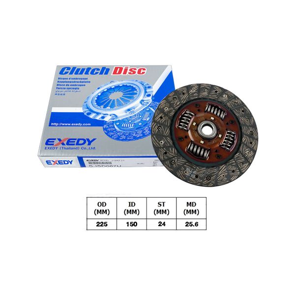 だいちぃ EXEDY จานคลัทช์ ISUZU D-MAX (4JA1) ขนาด 9 นิ้ว (1แผ่น) (S-